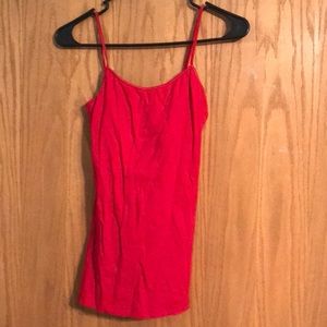 Red Aeropostale spaghetti strap tank top